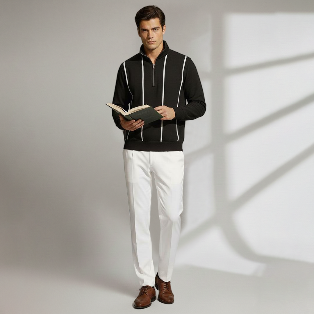 Prime Zip Sweatshirt - Black