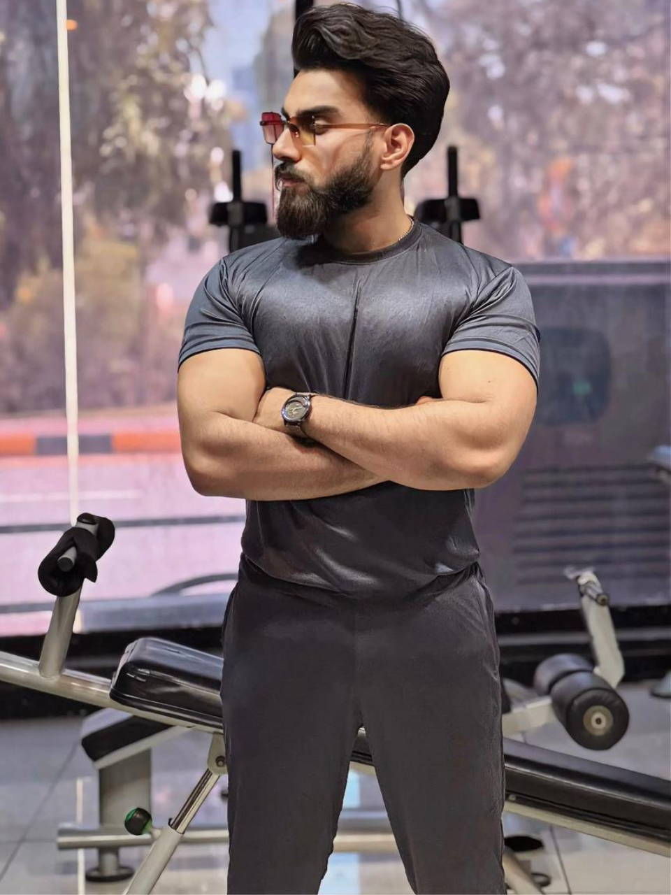 Gray Dri-Fit Tracksuit