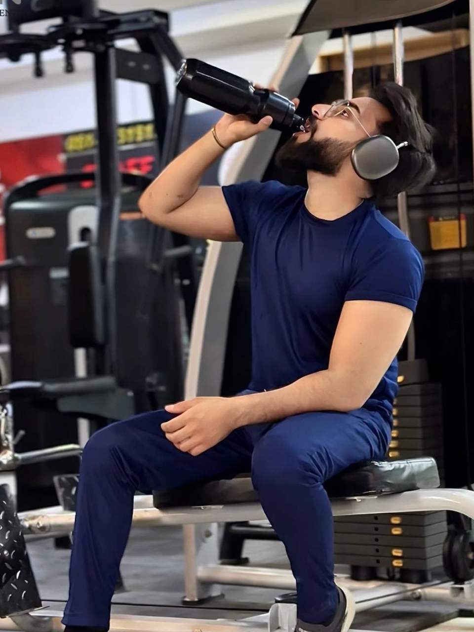 Blue Dri-Fit Tracksuit