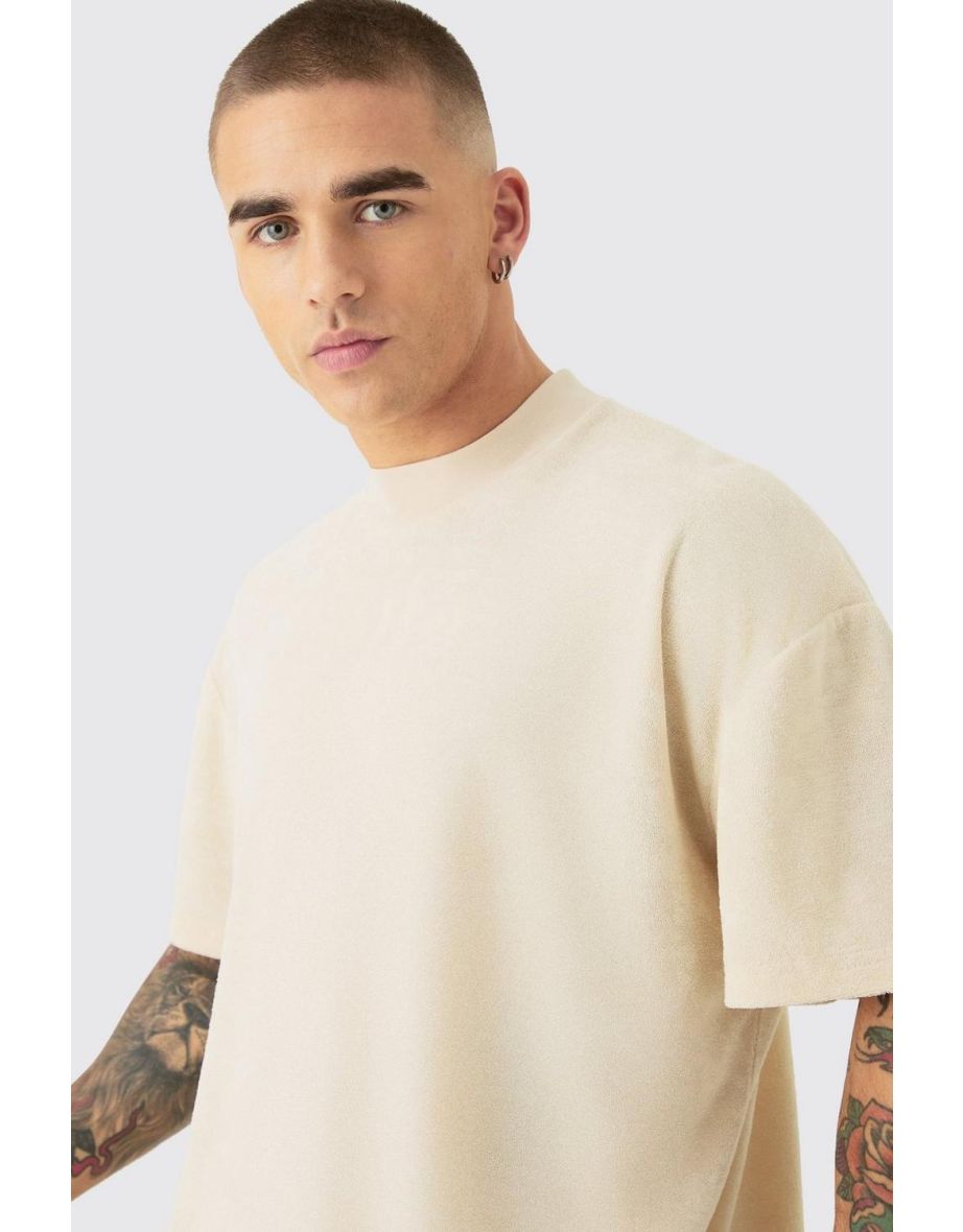 VYBE - Premium Drop Shoulder Tee For Men - Beige