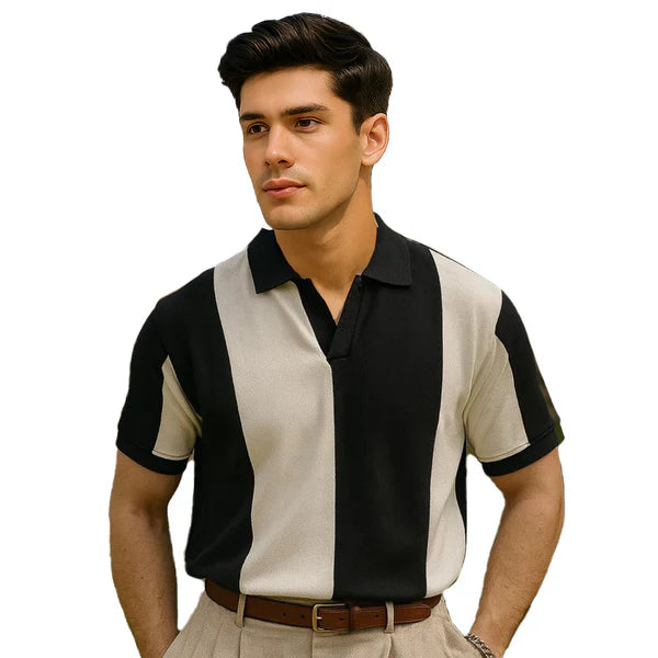 VINTAGE POLO - BLACK & WHITE